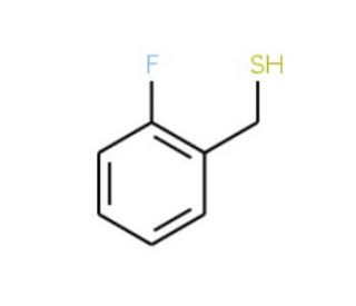 2-Fluorobenzyl mercaptan (CAS 72364-46-6) - chemical structure image
