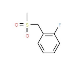 2-Fluorobenzylmethylsulfone - chemical structure image