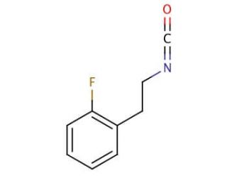 2-Fluorophenethyl isocyanate (CAS 480439-39-2) - chemical structure image