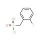 (2-fluorophenyl)methanesulfonyl chloride (CAS 24974-71-8) - chemical structure image