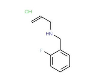 [(2-fluorophenyl)methyl](prop-2-en-1-yl)amine hydrochloride - chemical structure image