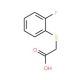 [(2-fluorophenyl)thio]acetic acid (CAS 705-02-2) - chemical structure image