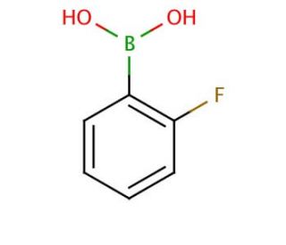 2-Fluorophenylboronic acid (CAS 1993-03-9) - chemical structure image
