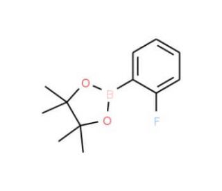 2-Fluorophenylboronic acid, pinacol ester (CAS 876062-39-4) - chemical structure image
