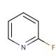 2-Fluoropyridine (CAS 372-48-5) - chemical structure image