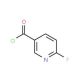 2-Fluoropyridine-5-carbonyl chloride (CAS 65352-94-5) - chemical structure image