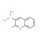 2-Fluoroquinoline-3-boronic acid (CAS 745784-10-5) - chemical structure image
