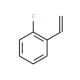 2-Fluorostyrene (CAS 394-46-7) - chemical structure image