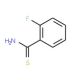2-Fluorothiobenzamide (CAS 75907-82-3) - chemical structure image