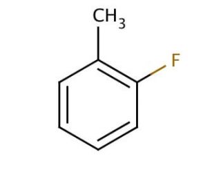 2-Fluorotoluene (CAS 95-52-3) - chemical structure image