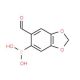 2-Formyl-4,5-methylenedioxyphenylboronic acid (CAS 94838-88-7) - chemical structure image