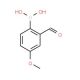 2-Formyl-4-methoxyphenylboronic acid (CAS 139962-95-1) - chemical structure image
