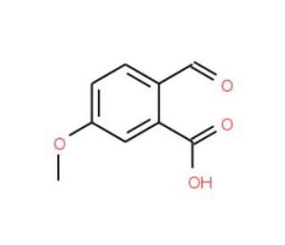 2-Formyl-5-methoxy-benzoic acid - chemical structure image