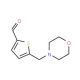 2-Formyl-5-(morpholin-4-ylmethyl)thiophene (CAS 893744-01-9) - chemical structure image