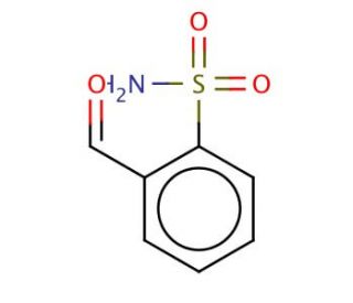 2-Formyl benzene sulfonamide - chemical structure image