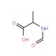 2-(Formylamino)propanoic acid (CAS 5893-10-7) - chemical structure image