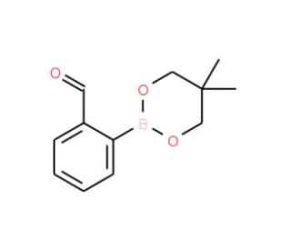 2-Formylbenzeneboronic acid 2,2-dimethylpropanediol-1,3 cyclic ester (CAS 95752-86-6) - chemical structure image