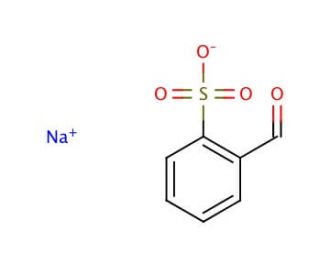2-Formylbenzenesulfonic acid sodium salt (CAS 1008-72-6) - chemical structure image