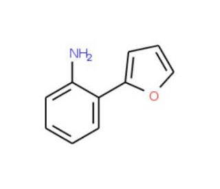 2-Fur-2-ylaniline (CAS 55578-79-5) - chemical structure image