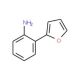 2-Fur-2-ylaniline (CAS 55578-79-5) - chemical structure image