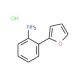 2-Fur-2-ylaniline hydrochloride - chemical structure image