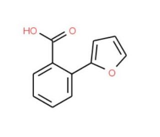 2-Fur-2-ylbenzoic acid (CAS 331942-47-3) - chemical structure image