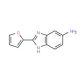 2-Furan-2-yl-1H-benzoimidazol-5-ylamine (CAS 37128-74-8) - chemical structure image