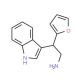 2-Furan-2-yl-2-(1H-indol-3-yl)-ethylamine - chemical structure image