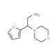 2-Furan-2-yl-2-morpholin-4-yl-ethylamine - chemical structure image
