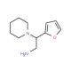 2-Furan-2-yl-2-piperidin-1-yl-ethylamine (CAS 110358-80-0) - chemical structure image