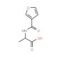2-(furan-3-ylformamido)propanoic acid - chemical structure image