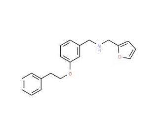 2-Furyl-N-[3-(phenethyloxy)benzyl]methanamine - chemical structure image