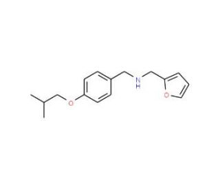 2-Furyl-N-(4-isobutoxybenzyl)methanamine - chemical structure image