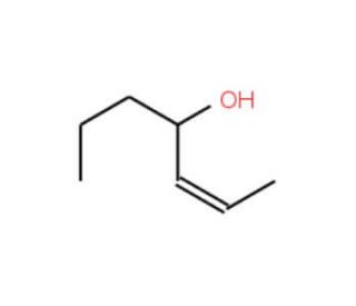 2-Hepten-4-ol (CAS 4798-59-8) - chemical structure image