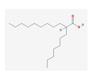 2-Heptylundecanoic Acid (CAS 22890-21-7) - chemical structure image