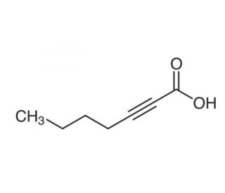 2-Heptynoic Acid (CAS 1483-67-6) - chemical structure image