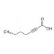 2-Heptynoic Acid (CAS 1483-67-6) - chemical structure image