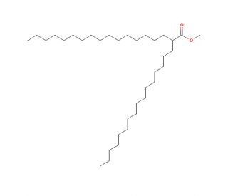 2-Hexadecyl-octadecanoic Acid Methyl Ester (CAS 17658-53-6) - chemical structure image