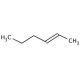 2-Hexene (cis+trans) (CAS 592-43-8) - chemical structure image