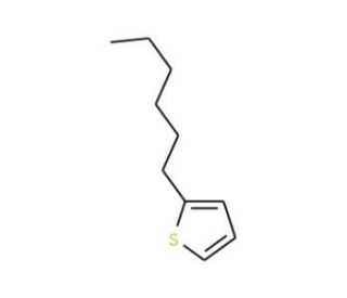 2-Hexylthiophene (CAS 18794-77-9) - chemical structure image