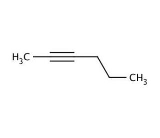 2-Hexyne (CAS 764-35-2) - chemical structure image