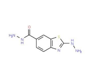 2-Hydrazino-1,3-benzothiazole-6-carbohydrazide - chemical structure image