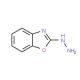 2-Hydrazino-1,3-benzoxazole (CAS 15062-88-1) - chemical structure image