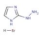 2-Hydrazino-2-imidazoline hydrobromide (CAS 55959-84-7) - chemical structure image