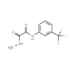 2-Hydrazino-2-oxo-N-[3-(trifluoromethyl)phenyl]-acetamide - chemical structure image