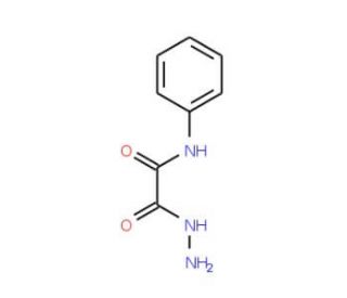 2-Hydrazino-2-oxo-N-phenylacetamide (CAS 4740-46-9) - chemical structure image