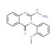 2-Hydrazino-3-(2-methoxyphenyl)quinazolin-4(3H)-one - chemical structure image