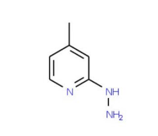 2-hydrazino-4-methylpyridine (CAS 4931-00-4) - chemical structure image
