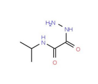 2-hydrazino-N-isopropyl-2-oxoacetamide - chemical structure image