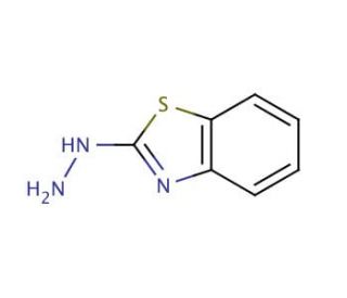 2-Hydrazinobenzothiazole (CAS 615-21-4) - chemical structure image